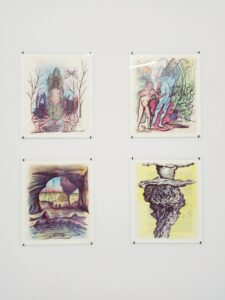 Dessins exposés au grand Café à St nazaire