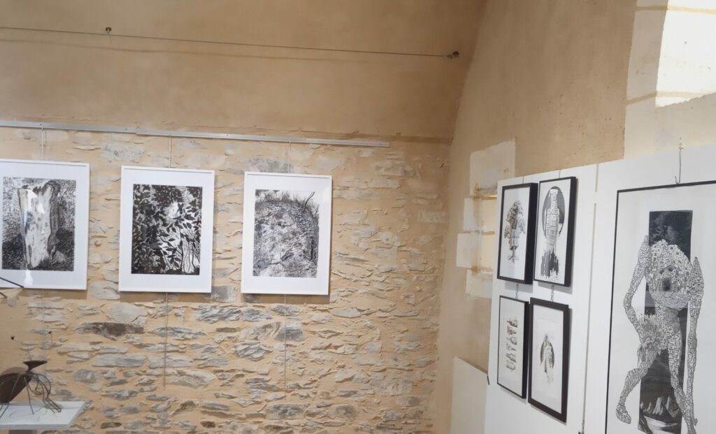 Exposition Biennale du noir et blanc au fort de Villès à St Nazaire