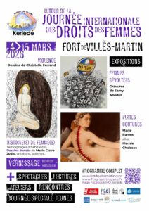 Exposition pour la journée internationale des droits des femmes 2026 à Saint-nazaire